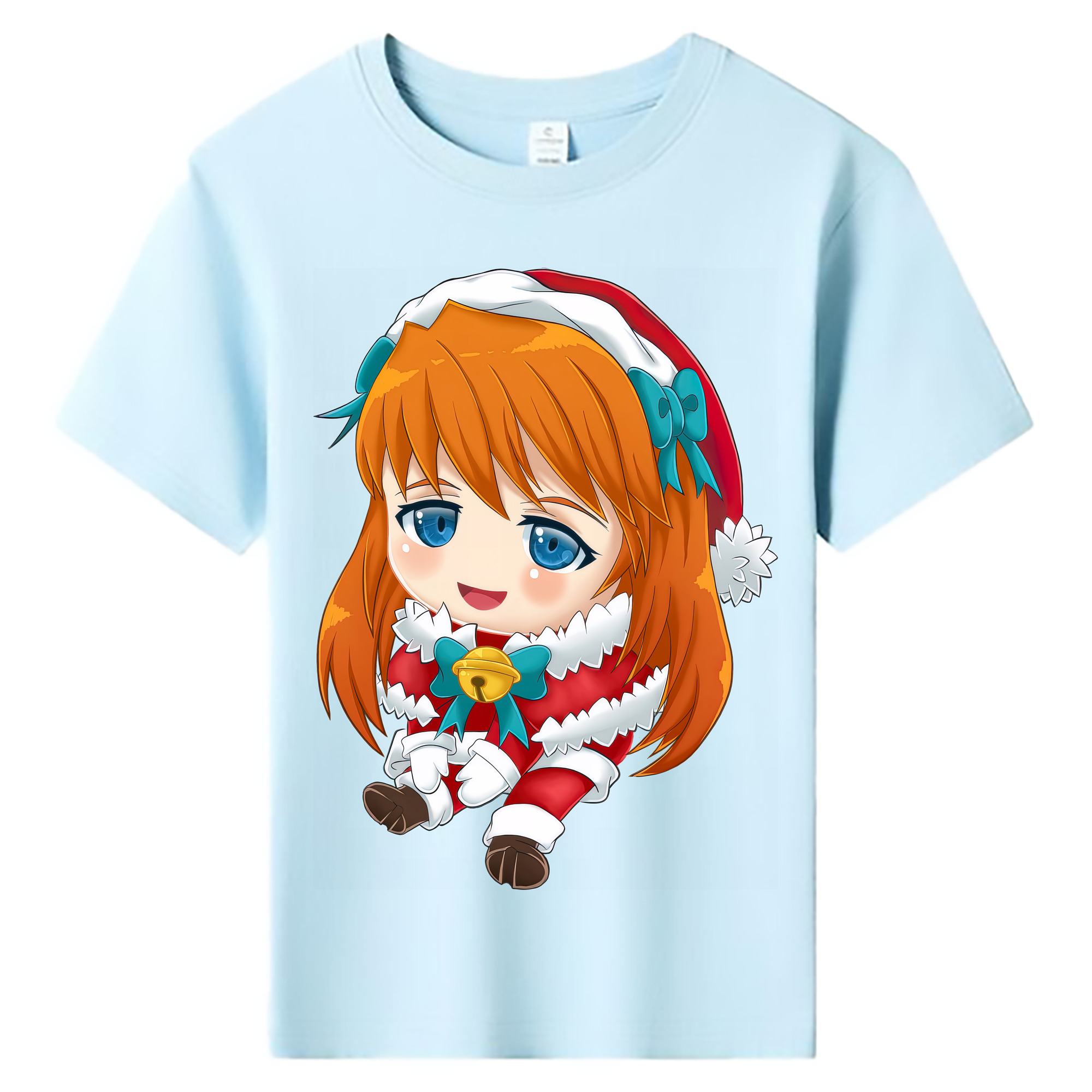 （画像用） EVA 新世紀エヴァンゲリオン 綿100％キッズTシャツ（フロントプリント）